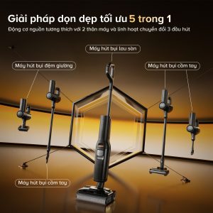 Alternative view of Máy Hút Bụi Lau Nhà Roborock F25 ACE Combo