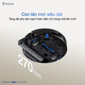 Alternative view of Robot hút bụi Ecovacs Deebot T90 Pro Omni
