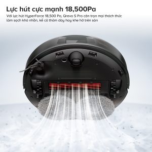 Alternative view of Robot Hút Bụi Lau Nhà Roborock Qrevo S Pro